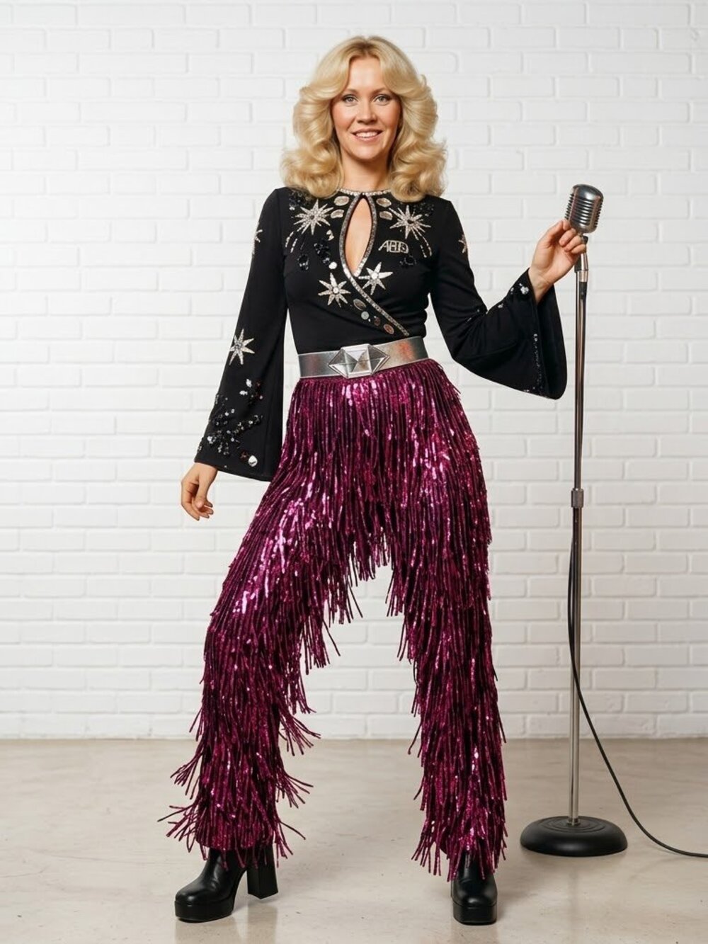 70's Disco Abba -Maeve Women's Trousers Size 0P